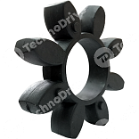 GET 19-24 Зубчатый венец 92/94 Shore черный, TPU (ROTEX 19) CHIARAVALLI