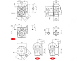 Картинка редуктор червячный chmre - 110 60 b3(m11460000b3) chiaravalli редуктор червячный chmre - 110 60 b3(m11460000b3) chiaravalli