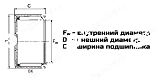 подшипник bk0609 ldi