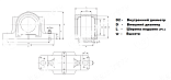 Разъемный корпус SNU517 (SNL517) LDI