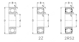 Подшипник 6320-ZZ ISB 