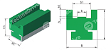 Направляющая PROFILE E1C 05 27X20 CHIARAVALLI