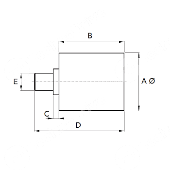 натяжитель ремня cht-ru 5050 pol chiaravalli