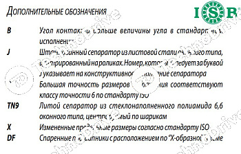 Подшипник 32232 ISB