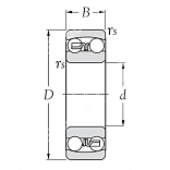 Подшипник 1220-ACC ISB 