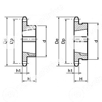 звездочка со ступицей 08b-1, z=21 taper lock sprockets (041-21), под втулку 1610 chiaravalli звездочка со ступицей 08b-1, z=21 taper lock sprockets (041-21), под втулку 1610 chiaravalli