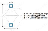 Подшипник QJ319 N2 MA LDI