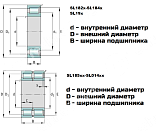 Подшипник SL04 5010 PP (NNF 2LSV) LDI