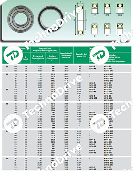 Подшипник 6311-2RS/C3 ISB 