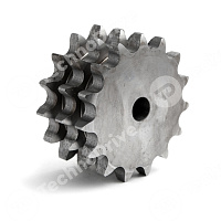 звездочка без ступицы под расточку для цепи 06b-3 z=10 chiaravalli