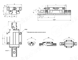 фланцевая каретка удлиненная br-hgw55hc zah ballroll